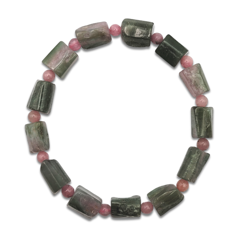 Watermelon Tourmaline Bracelet